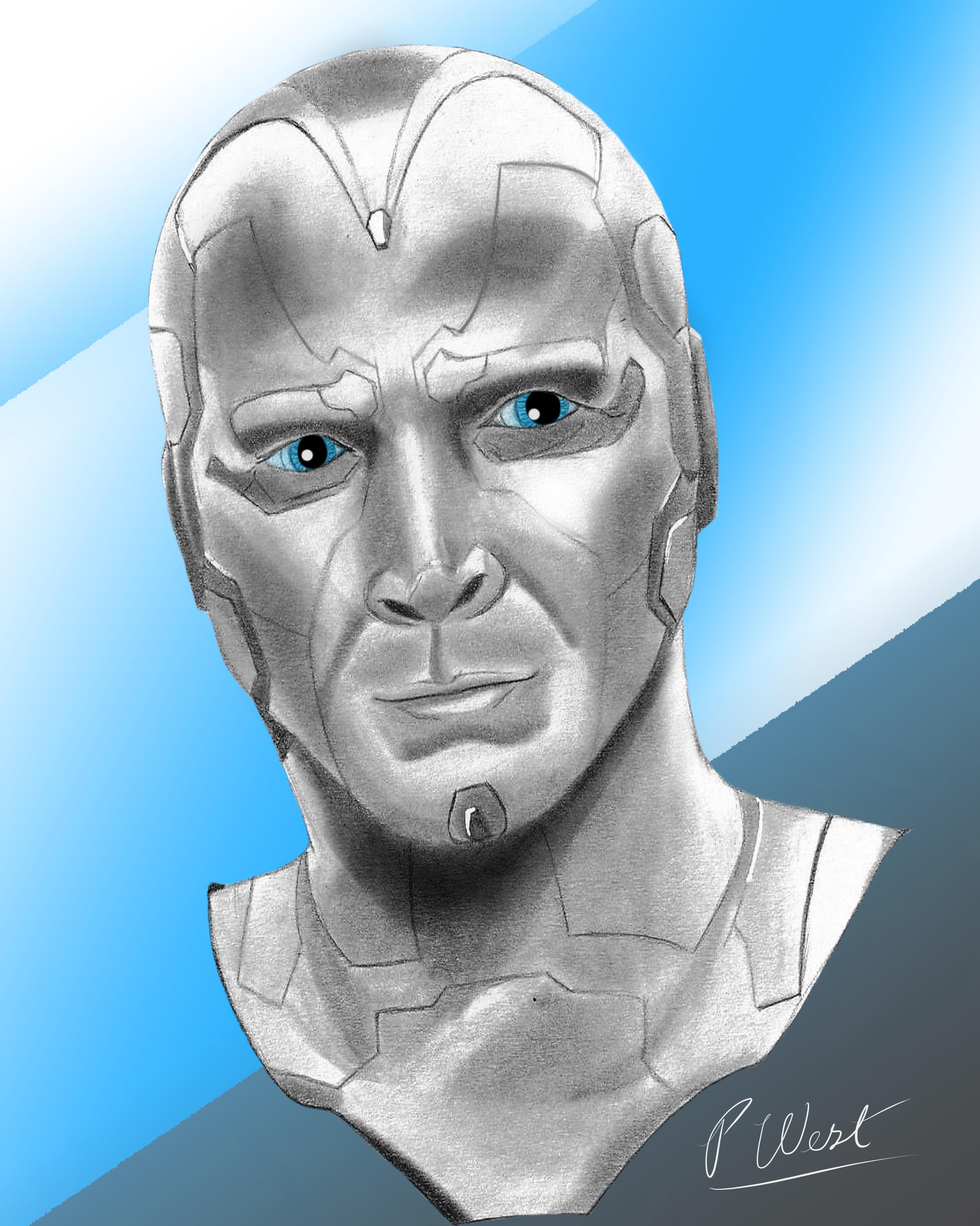 This is a print of Vision